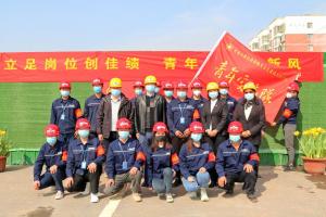 “青年突擊隊”的旗幟在河南三建項目一線高高飄揚！