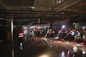 抗洪搶險，河南三建在行動——鄭州阜外華中心血管病醫(yī)院清淤攻堅紀實